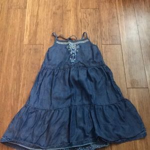 Light weight denim sun dress